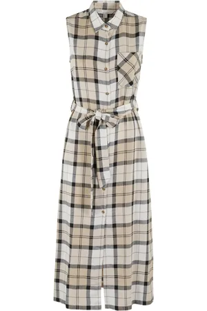 Barbour Checked shirt dress