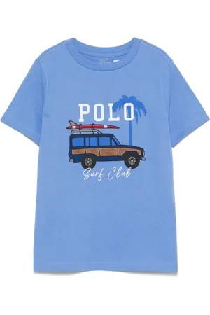 Ralph Lauren Car-print cotton T-shirt