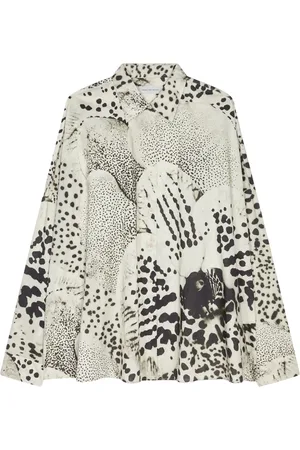 DRIES VAN NOTEN Cocoon silk shirt