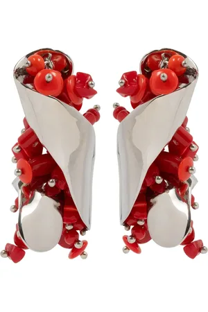 DRIES VAN NOTEN Bead-embellishment earrings