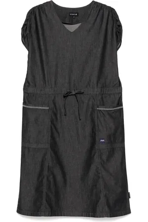 AGNÈS B. V-neck denim dress