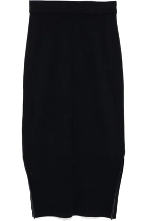 N.PEAL Side-slit skirt
