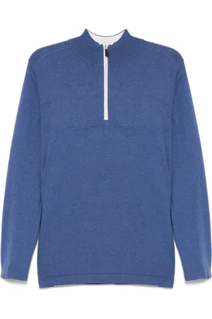 N.PEAL Salcombe Half Zip jumper