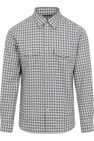 Tom Ford Plaid check pattern shirt