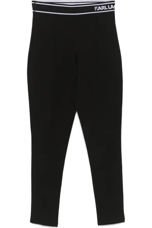 Karl Lagerfeld Logo-waistband leggings