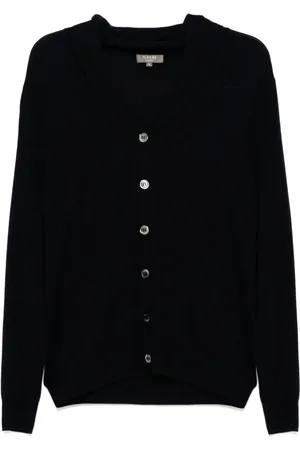 N.PEAL Shaw collar cardigan