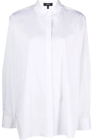 THEORY Cotton button-down shirt