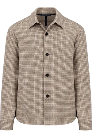 Harris Wharf London Checked shirt jacket