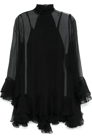 VALENTINO GARAVANI Scarf-detail mini dress