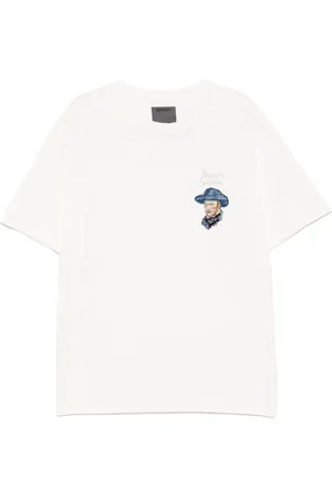 Musium Div. Logo-embroidered T-shirt