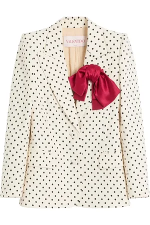 VALENTINO GARAVANI Supergran Plusdepois-print blazer