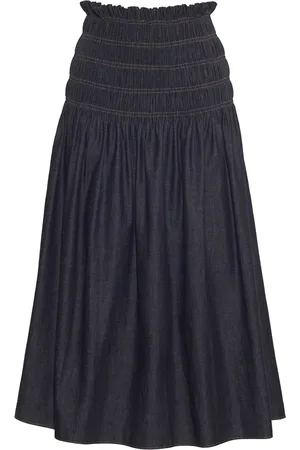 ADAM LIPPES Capri Sun smocked cotton dress