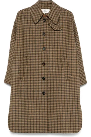 Chloé Checked coat