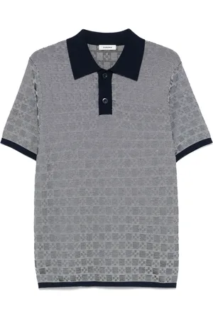 Sandro Square Cross polo shirt