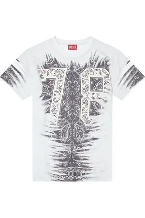 Diesel Bandana-print T-shirt