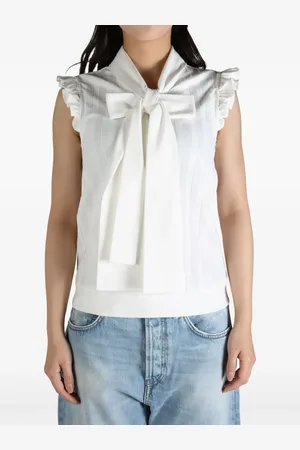 Shushu/Tong Cotton-blend blouse