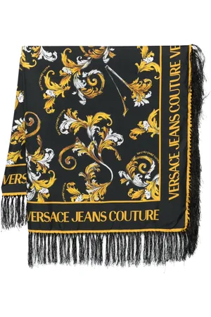 VERSACE Fringed scarf