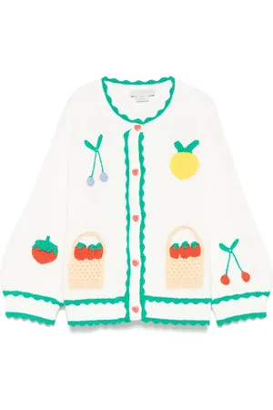 Stella McCartney Fruit-embroidered cardigan