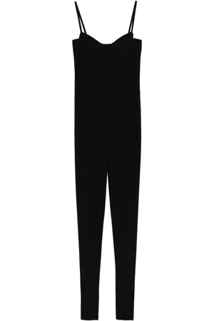 Norma Kamali Sweetheart-neck jumpsuit