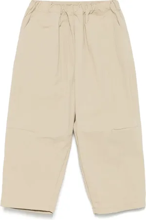 DOUUOD KIDS Logo-patch trousers