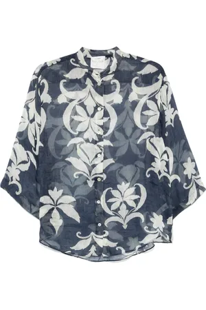 FORTE FORTE Floral-print shirt