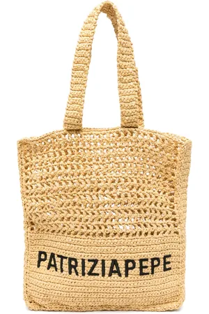 Patrizia Pepe Logo-embroidered tote bag