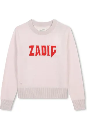 Zadig & Voltaire Intarsia logo jumper
