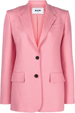 Msgm Notched-lapels single-breasted blazer
