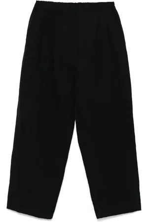 stein Poplin wide trousers