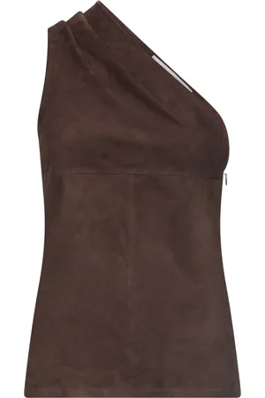 Ludovic De Saint Sernin Jay leather top