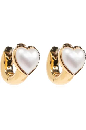 Kate Spade Keep Sparkling Heart huggie earrings