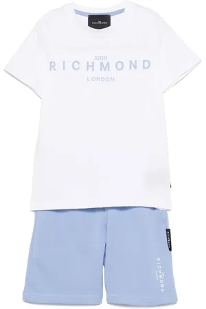 John Richmond Logo-print shorts set (set o two)