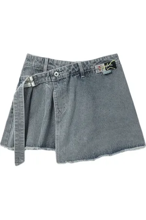 Musium Div. Wrap-design denim skort