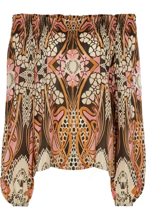 TEMPERLEY LONDON Off-shoulder blouse