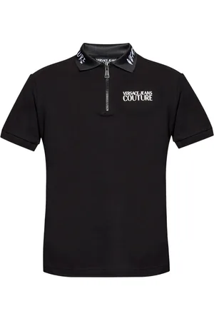 VERSACE Cotton polo shirt