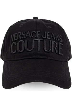 VERSACE Logo-embroidered cap