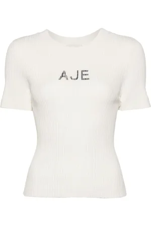 AJE Ribbed top