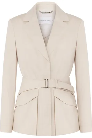 Alberta Ferretti Belted blazer
