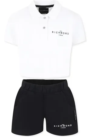 John Richmond Logo short set