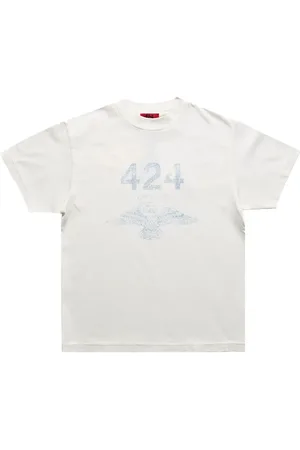 424 FAIRFAX Military Logo T-shirt