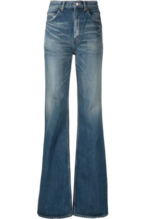 Saint Laurent Flared high-waisted jeans
