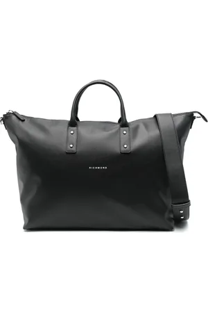 John Richmond Logo-debossed holdall