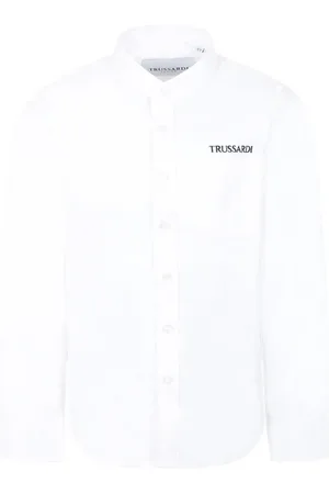 Trussardi Logo-embroidered shirt