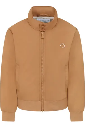 Trussardi Logo-embroidered bomber jacket