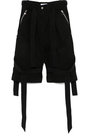 The Attico Strap-detail shorts
