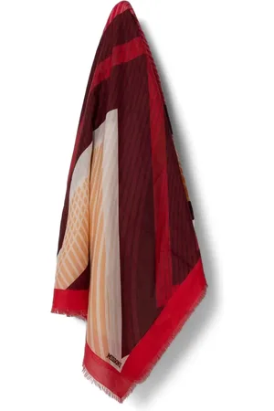 Missoni Multi-striped silk scarf
