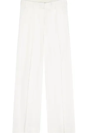 LANEUS Pleated wide-leg trousers