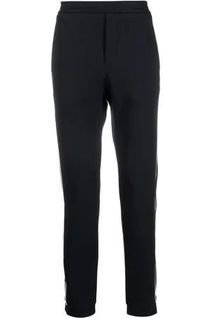 Emporio Armani Side-stripe straight trousers