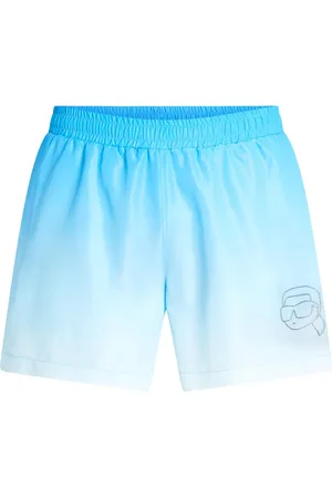 Karl Lagerfeld Ikon ombré swim shorts
