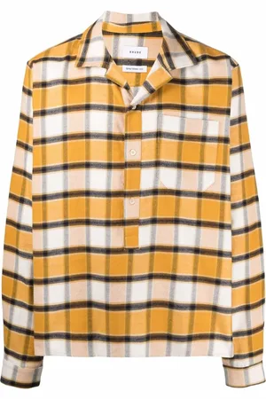 Rhude Check button-down shirt